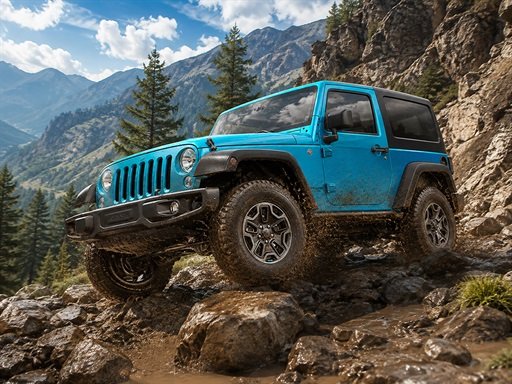 Offroad Mountain Jeep Challenge